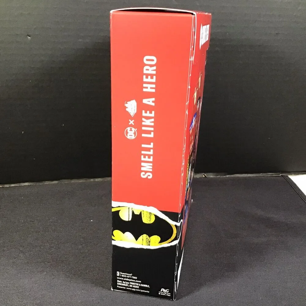 Old Spice Body Wash Superman Man of Tomorrow Batman Dark Knight Twin Pack 24 oz